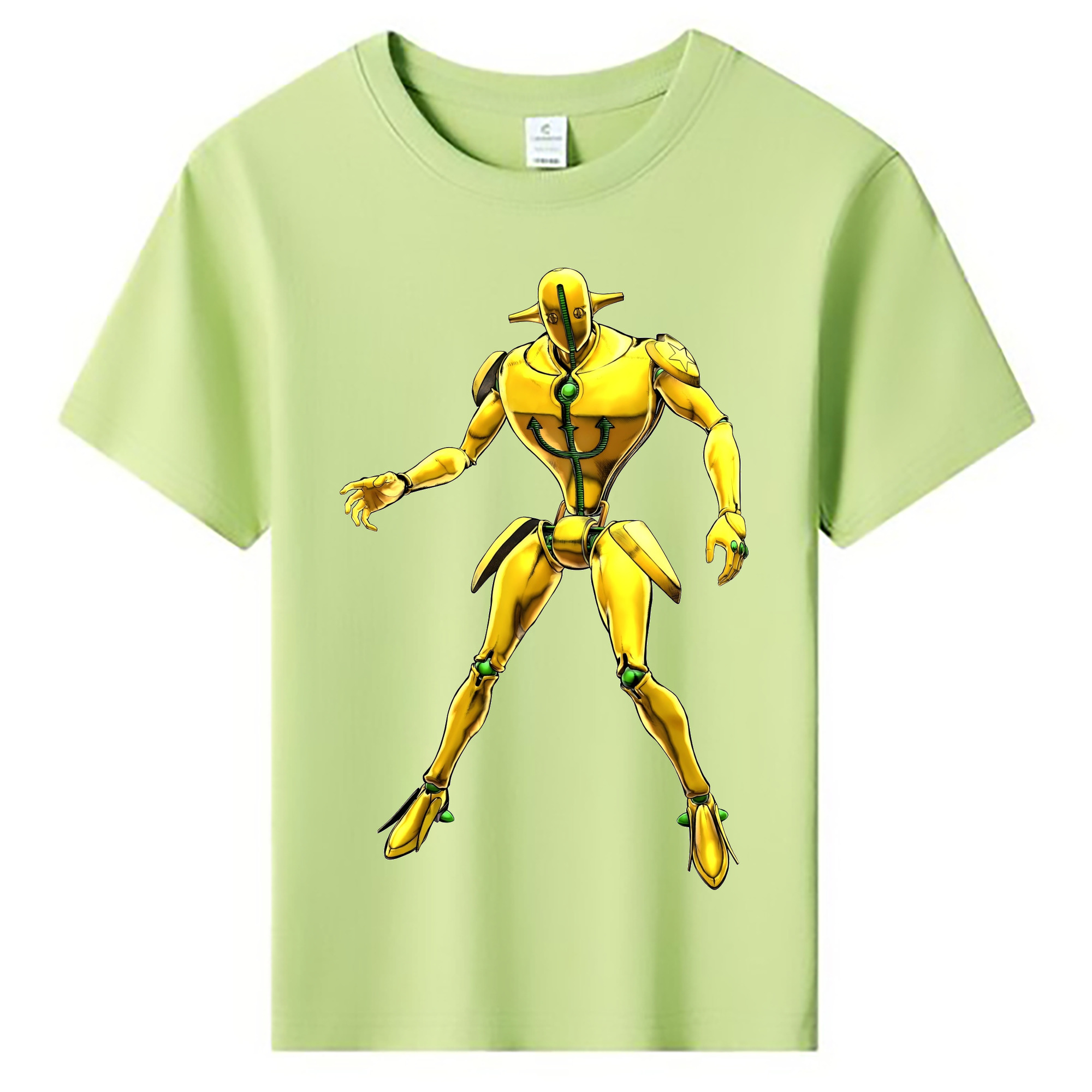（画像用） ジョジョの奇妙な冒険 JoJo's Bizarre Adventure 綿100％キッズTシャツ（フロントプリント）